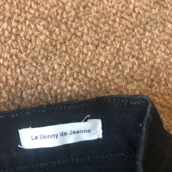 frame, navy ripped jeans , size 25, worn once! - Picture 4 of 4